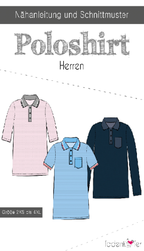 Fadenkäfer Poloshirt Herren